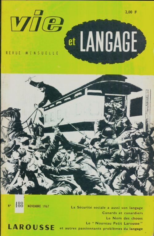 Livrenpoche : Vie et langage n°188 - Collectif - Livre