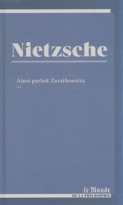 Livrenpoche : Ainsi parlait Zarathoustra - Friedrich Nietzsche - Livre
