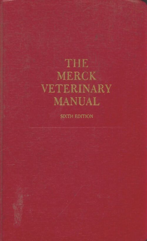 Livrenpoche : The Merck veterinary manual - Collectif - Livre