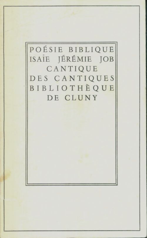 Livrenpoche : Cantique des cantiques - Inconnu - Livre