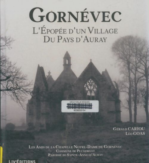 Livrenpoche : Gornévec - Gérald Cariou - Livre