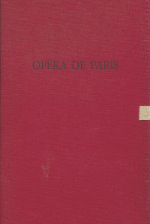 Livrenpoche : Opéra de Paris - Collectif - Livre