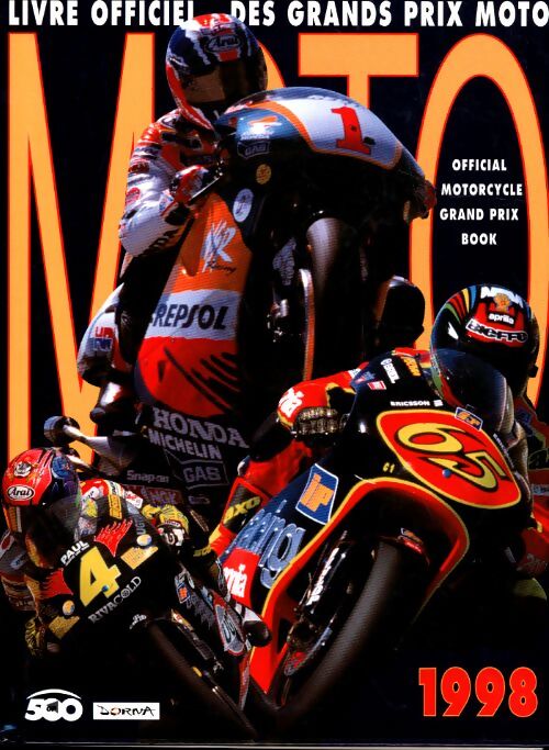 Livrenpoche : Livre officiel des grands prix moto 1998 - Collectif - Livre