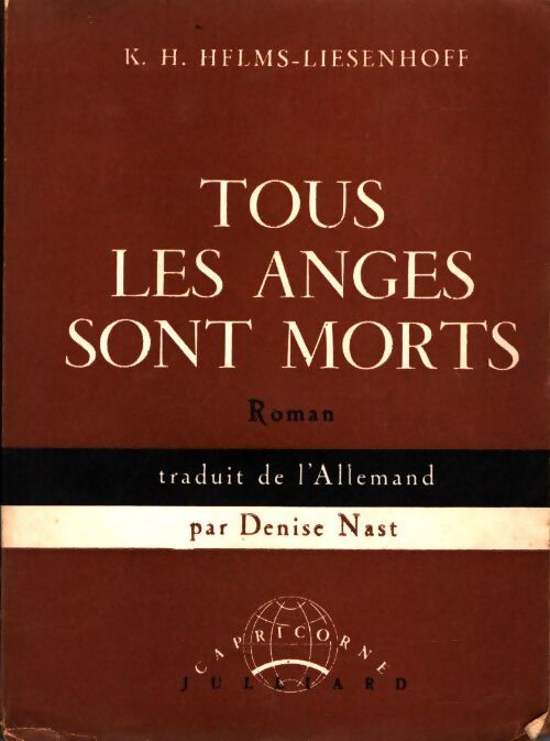 Livrenpoche : Tous les anges sont morts - K.H. Helms-Liesenhoff - Livre