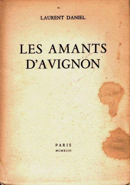 Livrenpoche : Les amants d'Avignon - Laurent Daniel - Livre