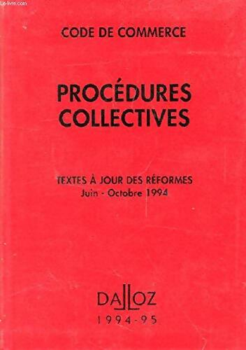 Livrenpoche : Procédures collectives 1994 - Collectif - Livre
