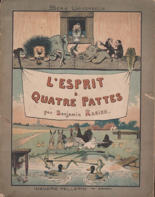 Livrenpoche : L'esprti à quatre pattes - Benjamin Rabier - Livre