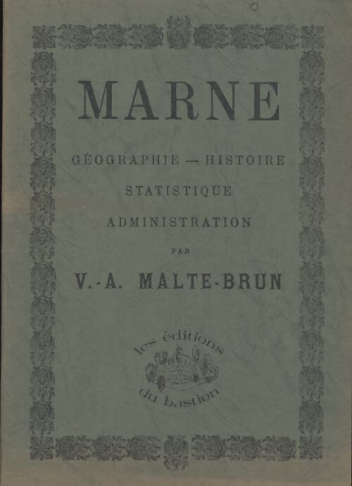 Livrenpoche : Marne - Victor-Adolphe Malte-Brun - Livre