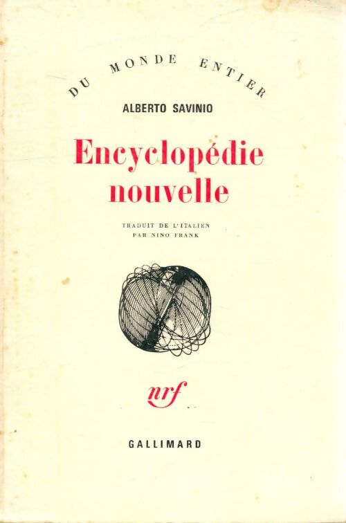Encyclopédie nouvelle - Alberto Savinio - Livre