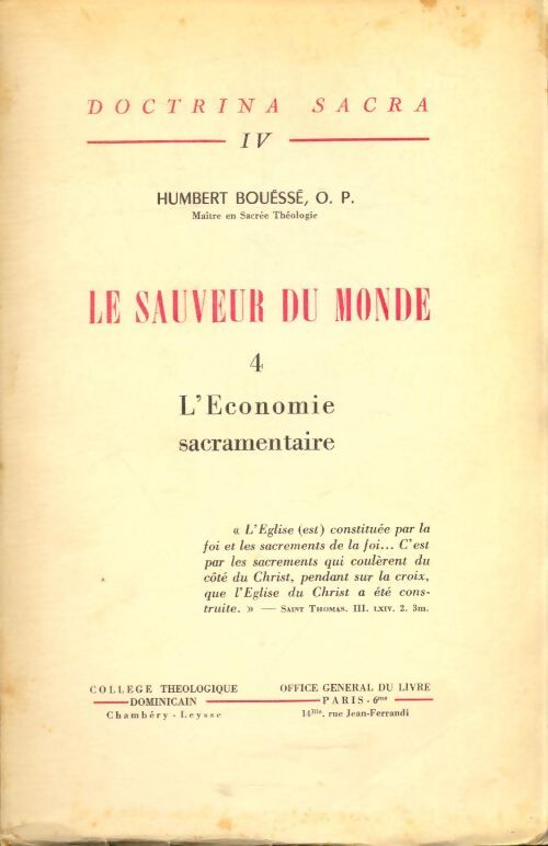 Le sauveur du monde Tome IV - Humbert Bouëssé - Livre