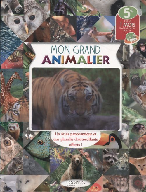Mon grand animalier - Collectif - Livre