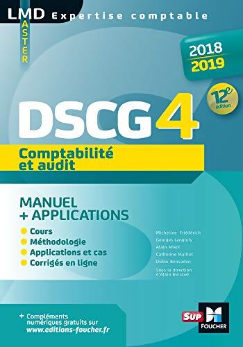 Comptabilité et audit dscg 4 - Micheline Friederich - Livre