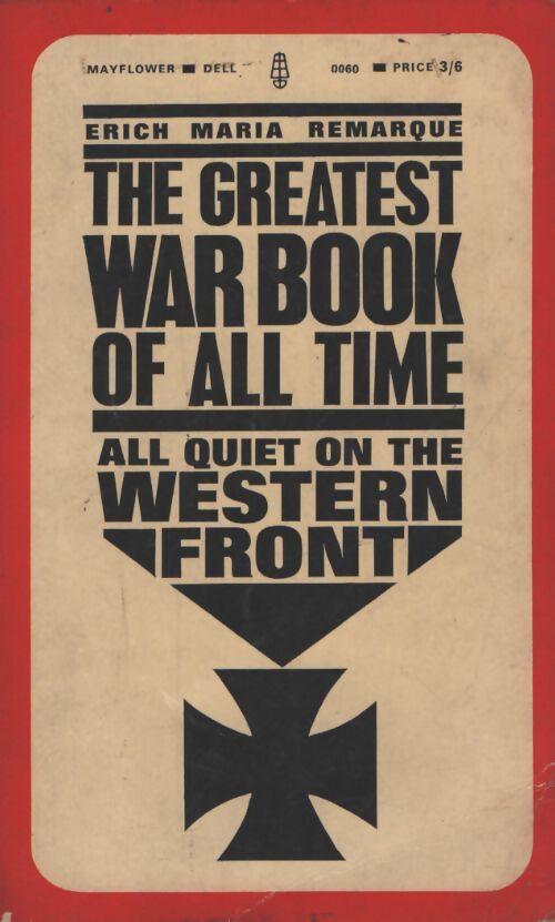 All quiet on the Western front - Erich Maria Remarque - Livre