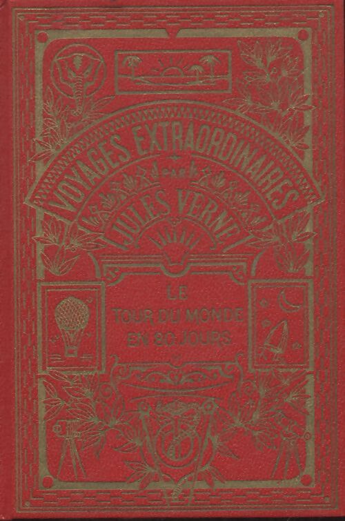 Le tour du monde en 80 jours - Jules Verne - Livre