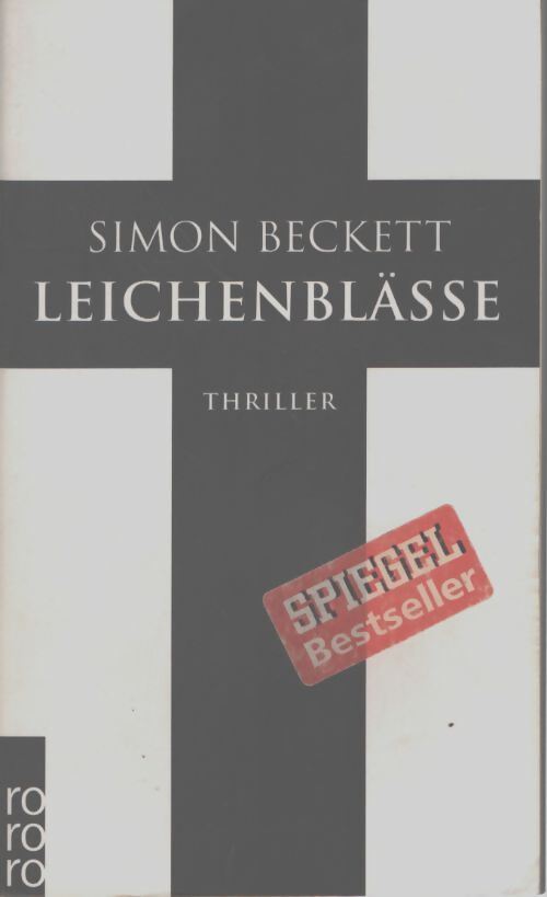 Leichenblässe - Simon Beckett - Livre