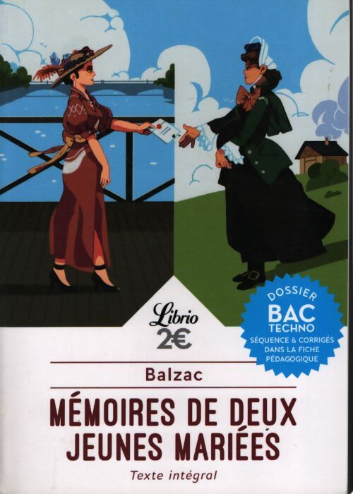 Mémoires de deux jeunes mariées - Honoré De Balzac - Livre