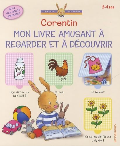 Mon livre amusant à regarder et à découvrir : Avec des rabats amusants - Clara Suetens - Livre