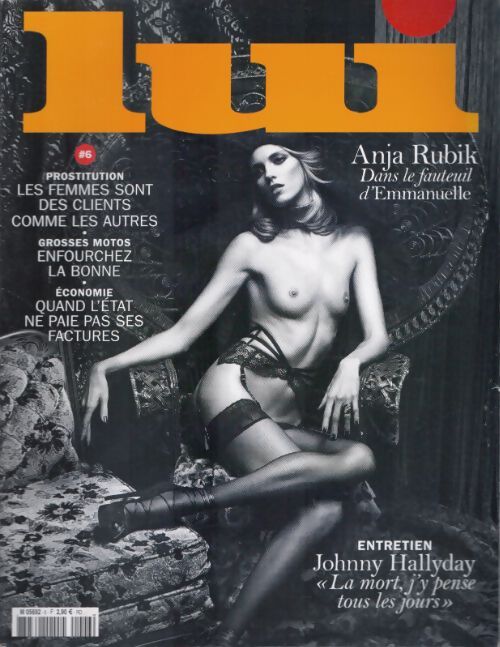 Lui (Nouvelle série) n°6 : Anja Rubik - Collectif - Livre