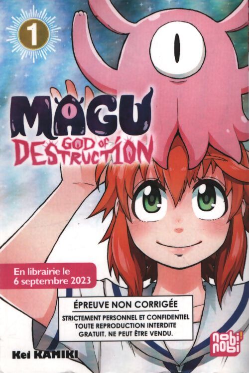 Magu god of destruction Tome I - Kei Kamiki - Livre