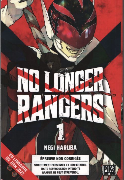 No longer rangers Tome I - Negi Haruba - Livre