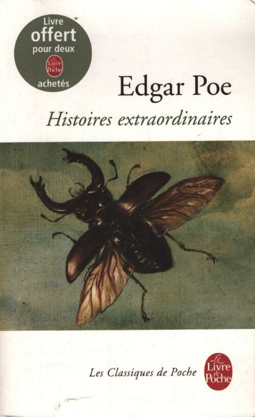 Histoires extraordinaires - Edgar Allan Poe - Livre