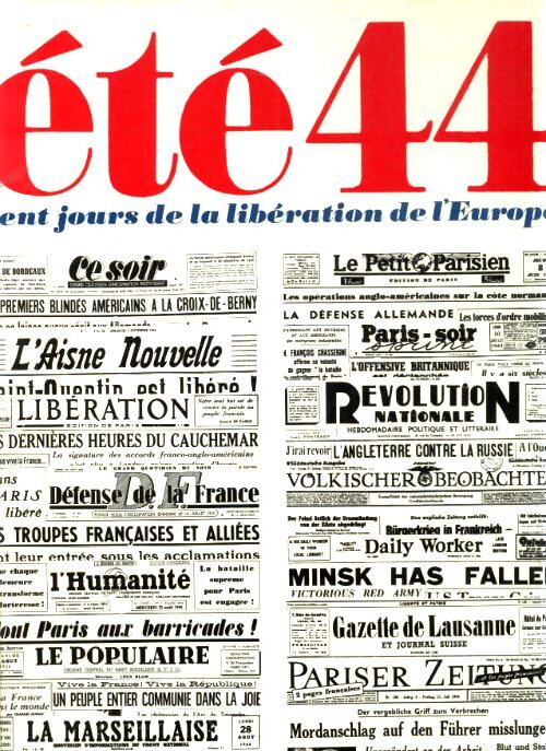 Été 44 - André Rossel - Livre