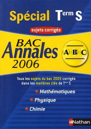 Spécial Terminale Smaths - physique - chimie : Sujets corrigés - Philippe Lixi - Livre