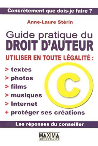 Guide pratique du droit auteur - Anne-Laure Stérin - Livre