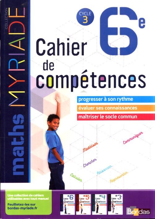 Maths 6e cahier de compétance - Collectif - Livre