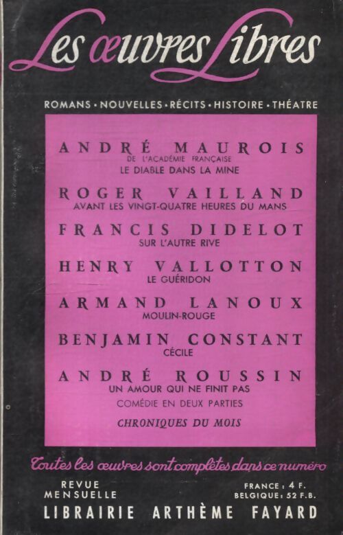 Les oeuvres libres n°205 - Collectif - Livre
