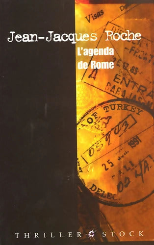 L'agenda de Rome - Jean-Jacques Roche - Livre