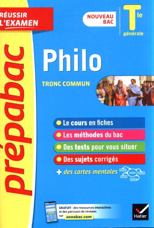 Philosophie terminale générale - prépabac réussir l'examen - bac 2023 : Nouveau programme de terminale - Johnny Brousmiche - Livre