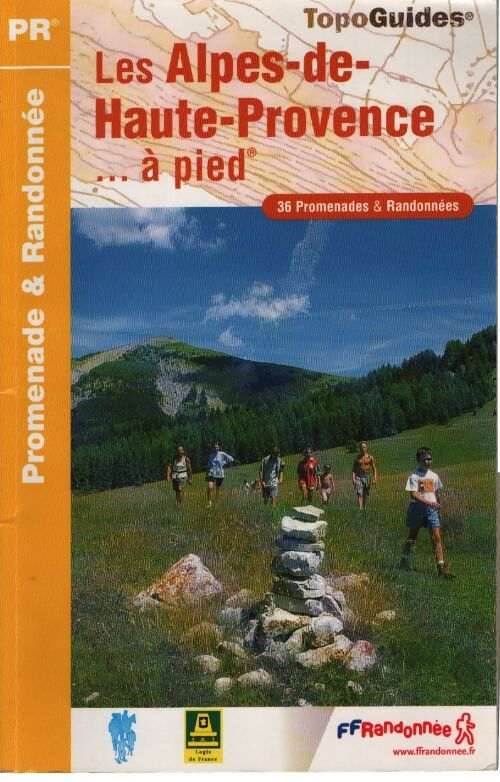 Alpes de hautes provence a pied 2008 - 04-pr- d004 - Collectif - Livre