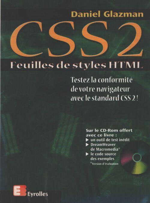 CSS 2 - Daniel Glazman - Livre