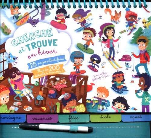 Cherche et trouve en hiver - Collectif - Livre
