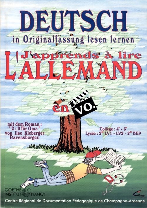 Deutsch in originalfassung lesen lernen. J'apprends à lire en allemand - Collectif - Livre