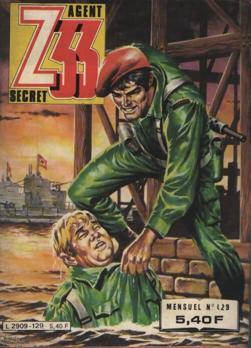 Z33 Agent secret n°129 - Collectif - Livre