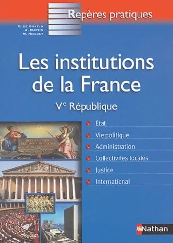 Les institutions de la France - Collectif - Livre