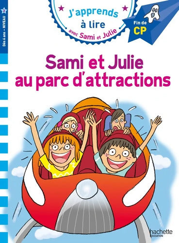 Sami et Julie CP niveau 3 Sami et Julie au parc d'attractions - Emmanuelle Massonaud - Livre