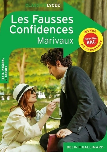Les fausses confidences - Marivaux - Livre