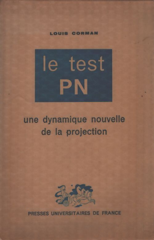 Le test PN - Louis Corman - Livre