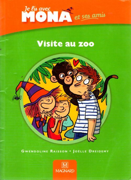 Je lis avec mona et ses amis CP - album : Visite au zoo - Gwendoline Raisson - Livre