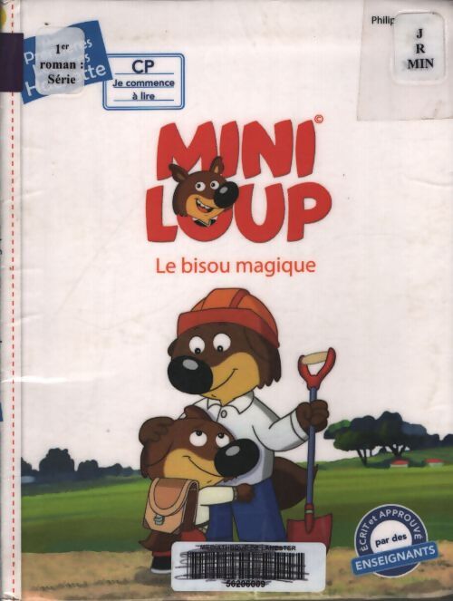 Premières lectures cp2 mini-loup - le bisou magique - Philippe Matter - Livre