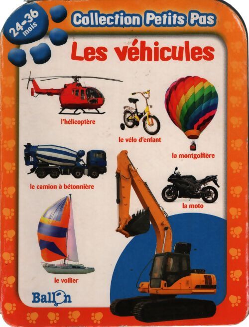 Les véhicules - Collectif - Livre