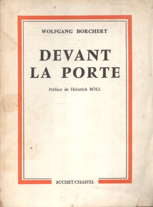 Devant la porte - Wolfgang Borchert - Livre