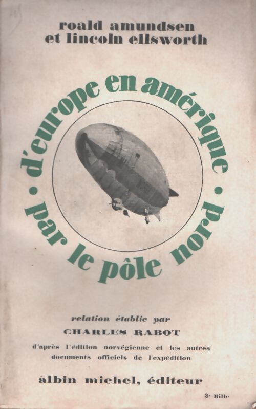 D'Europe en Amérique par le pole nord - Roald Amundsen - Livre