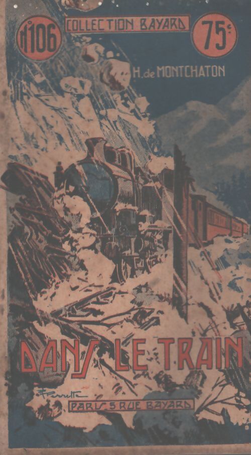 Dans le train - H De Montchaton - Livre
