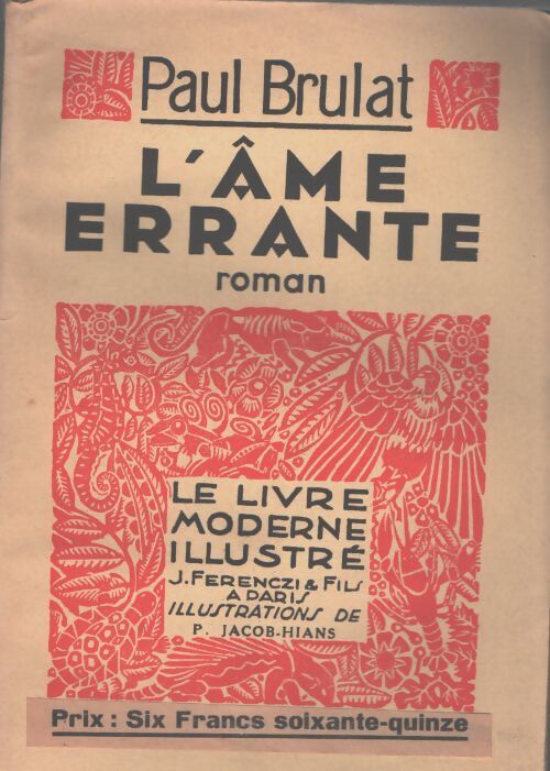 L'âme errante - Paul Césari - Livre