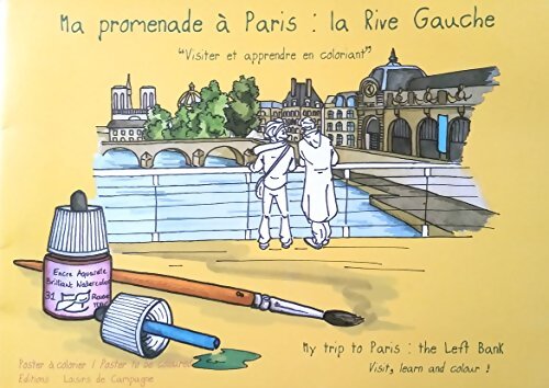 Ma promenade paris : La Rive Gauche - Murielle Boyer - Livre