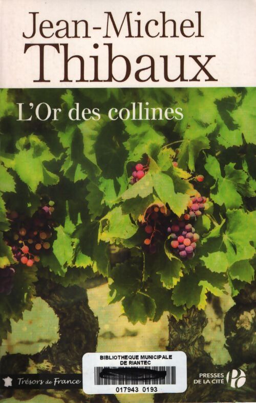L'or des collines - Jean-Michel Thibaux - Livre